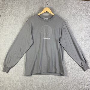 Vintage Pearl Jam Long Sleeve Shirt Sz M 90s Grunge Rock band used‎ PJ Jerzees